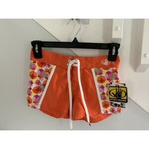 Body Glove Girls Surfer Swim Suit Trunks Bathing Suit Bottoms Size Small 7-8 NWT